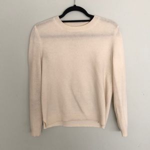 Cream 100% Cashmere Sweater